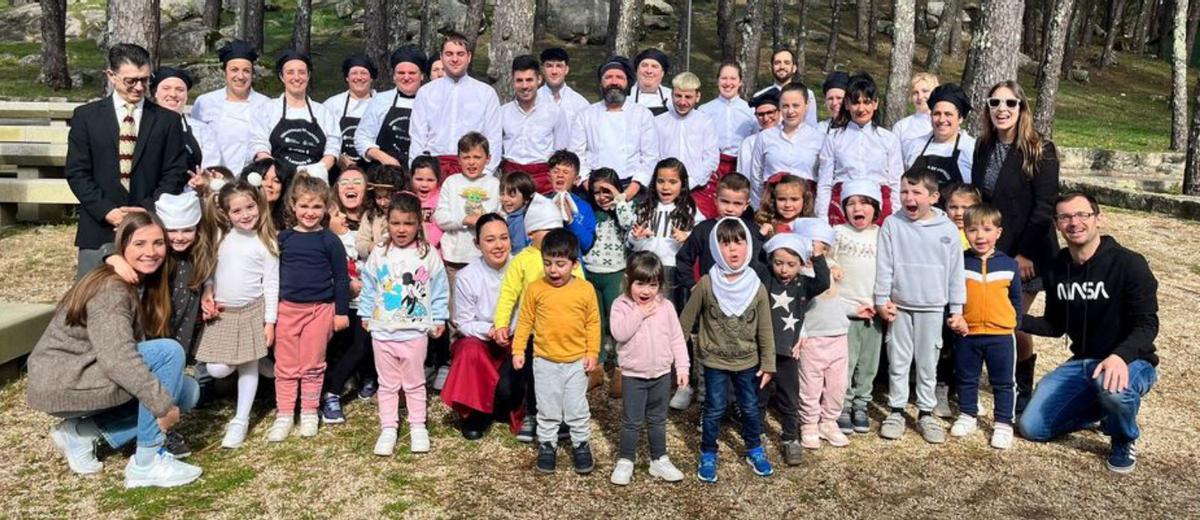 De visita al Obradoiro de Hostalería grovense