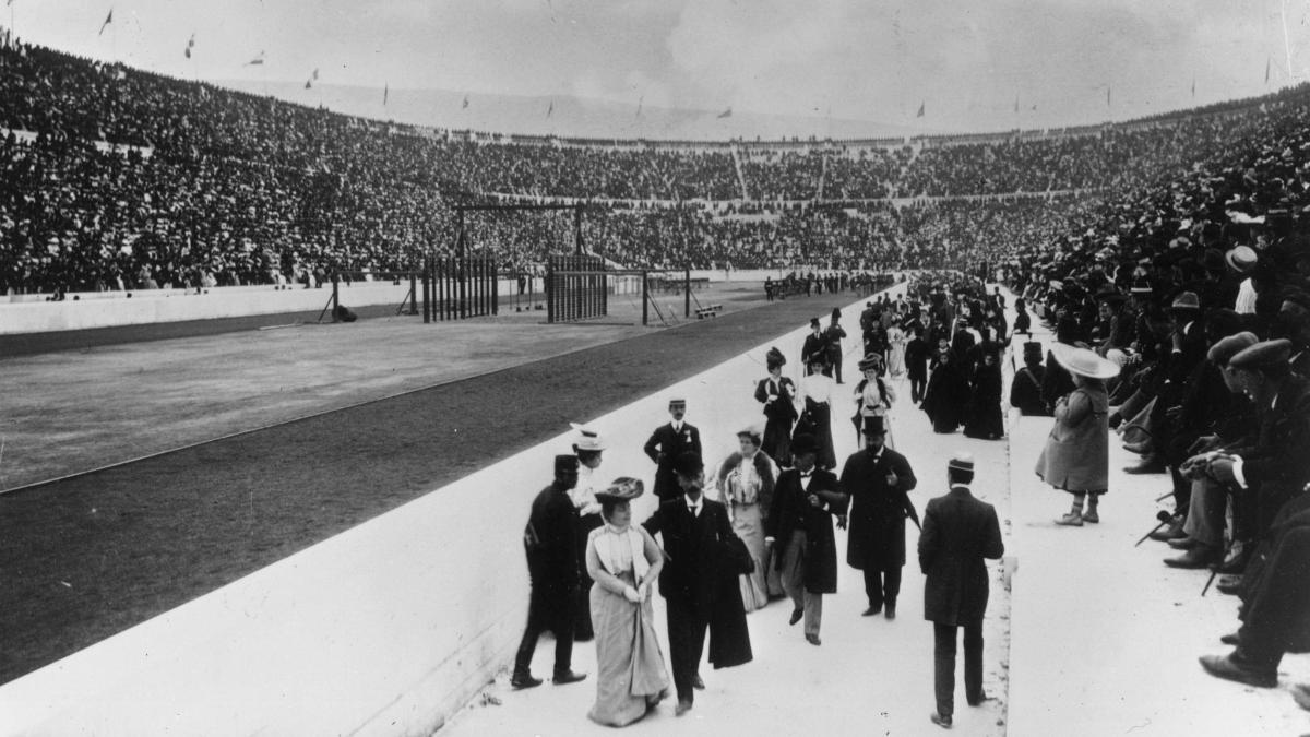 Los primeros Juegos Olímpicos en Atenas 1896