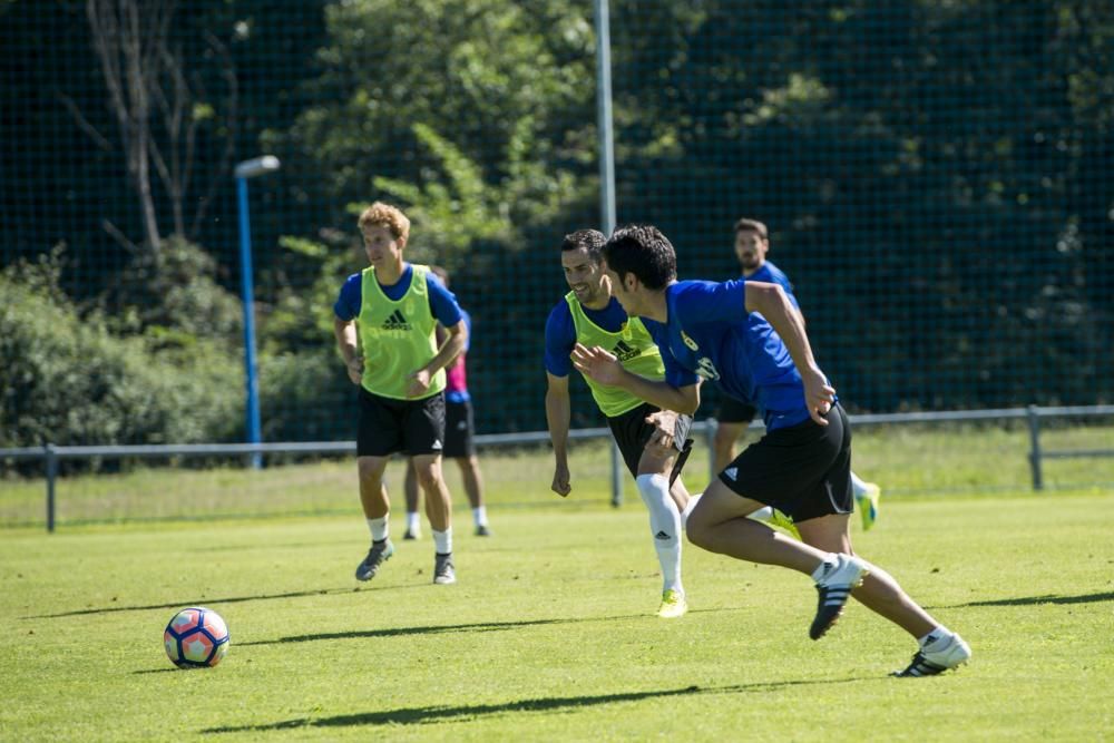 Entrenamiento del Real Oviedo