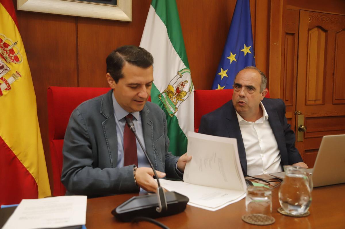 A.J.González Córdoba José Alberto Alcántara secretario del pleno del Ayuntamiento de Córdoba