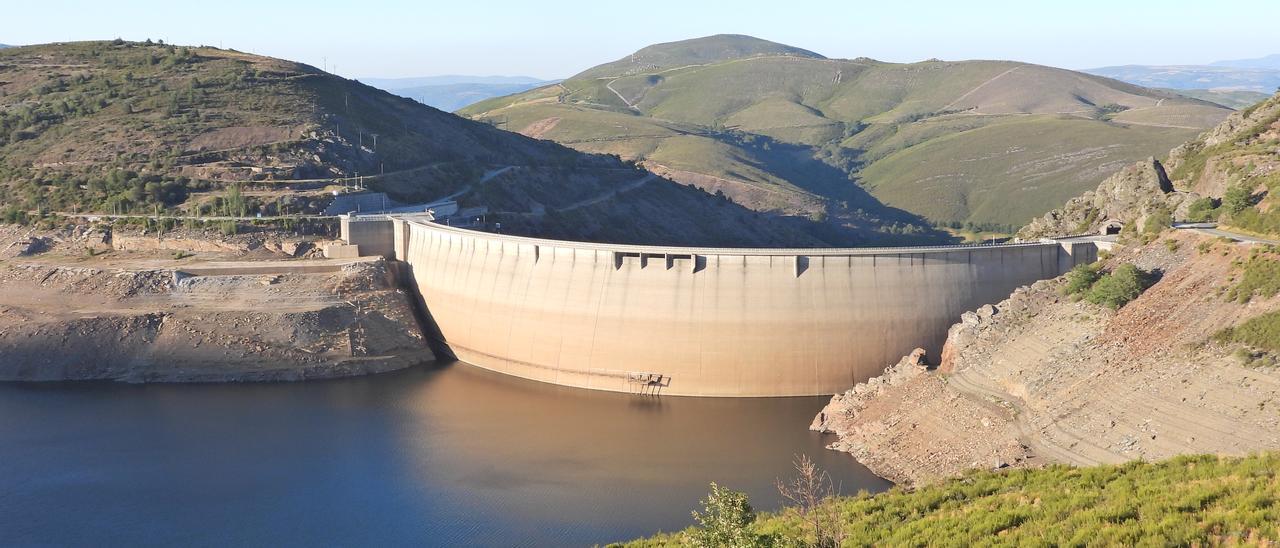 El embalse das Portas, en Vilariño de Conso, está al 22%.