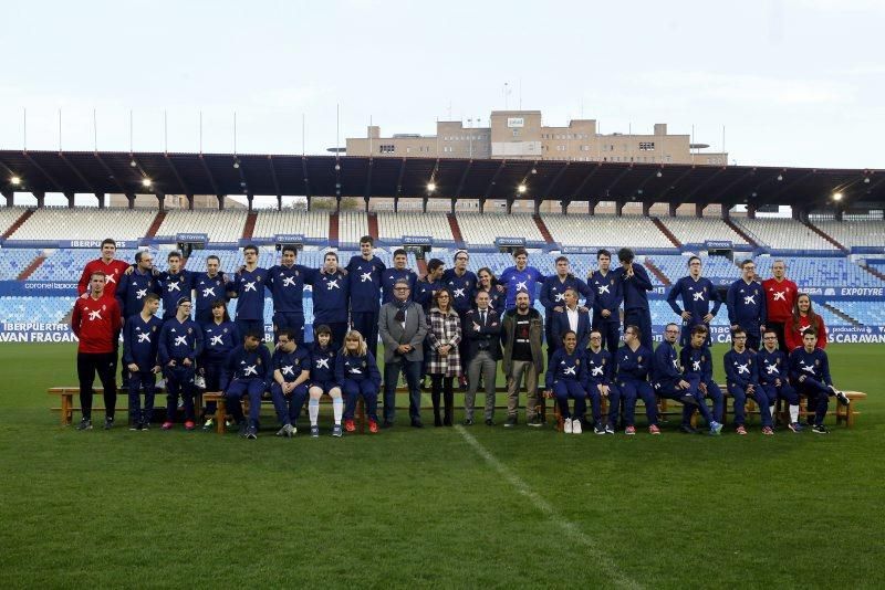 Presentación del Real Zaragoza en LaLiga Genuine