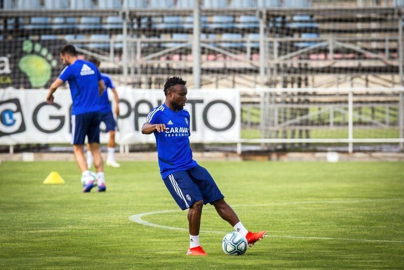 Entrenamiento del Real Zaragoza del 24 de julio