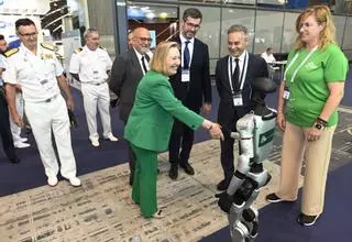 La secretaria de Estado de Defensa visita la feria Mindtech