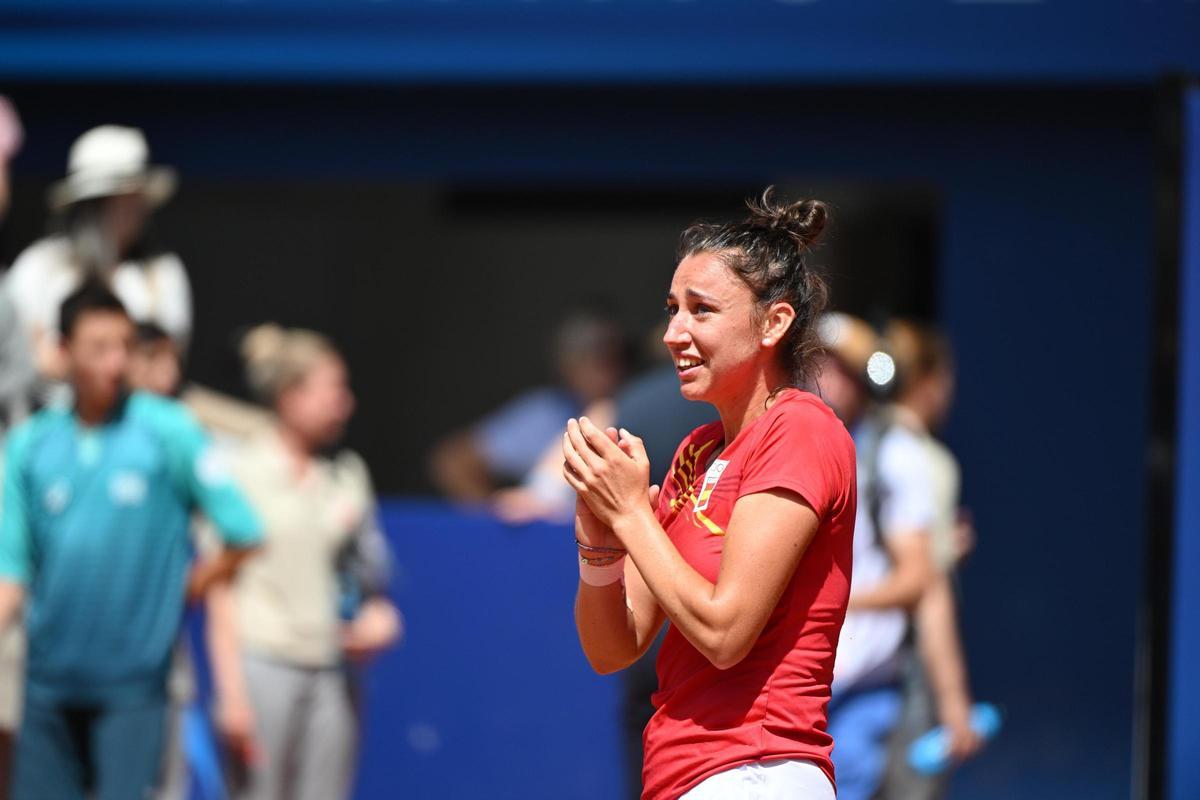 La medalla de bronce en los Juegos de París, uno de los principales logros de Sara Sorribes.