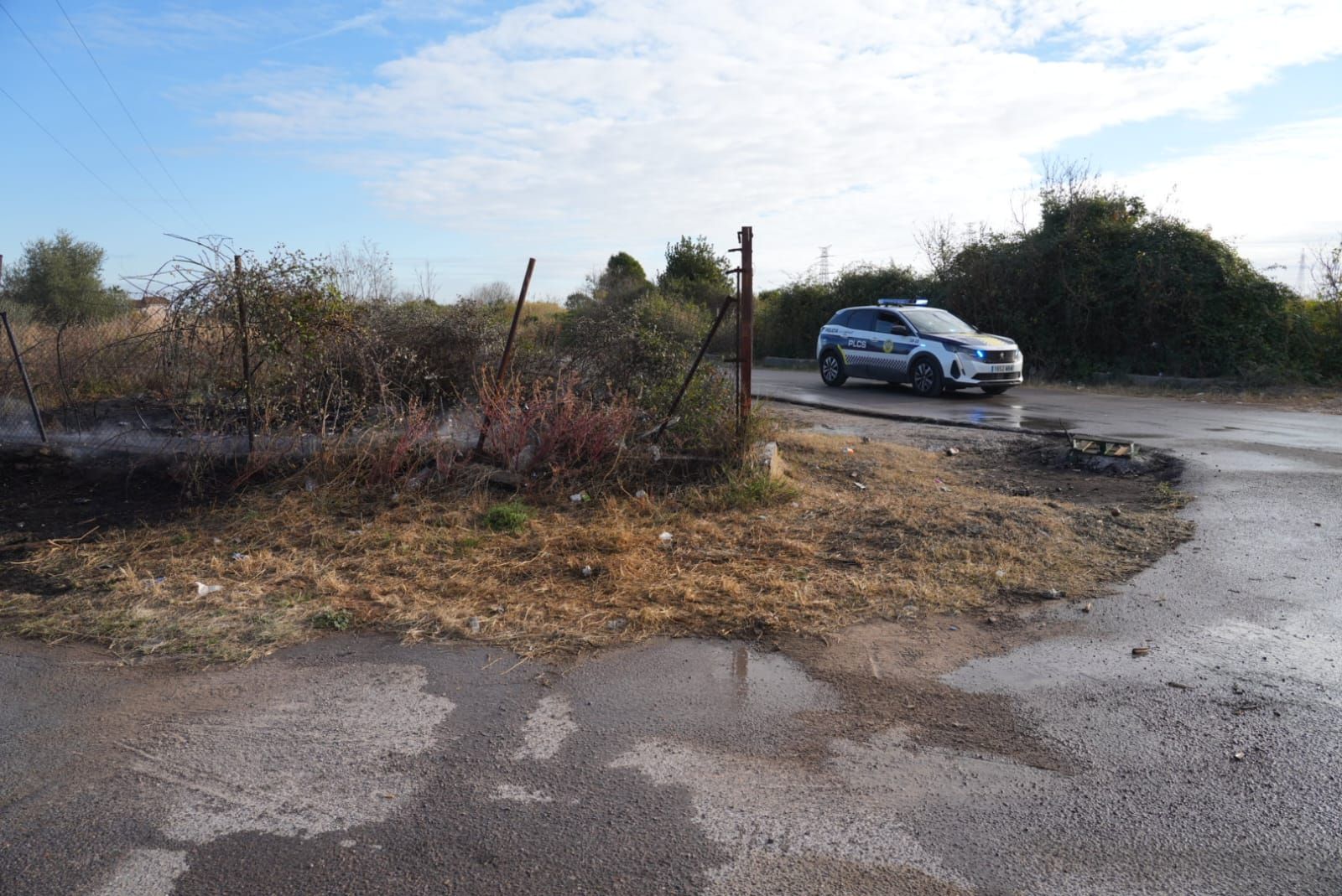 Sofocan un conato de incendio en Castelló