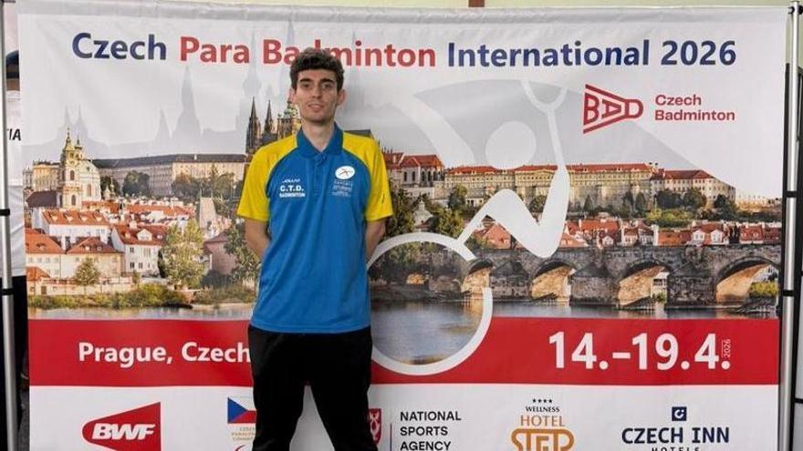 Pablo Serrano cierra la campaña entre los mejores del mundo en parabádminton