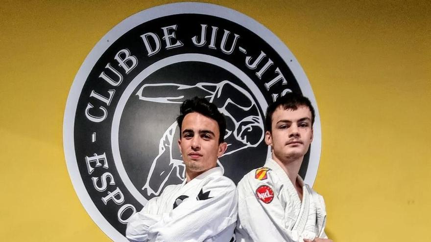 Dos castellonenses hacen historia al clasificarse para el Europeo Júnior de jiu-jitsu