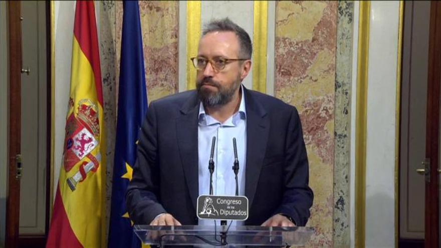 Girauta, a Rajoy: "No entendemos que, faltándole solo seis votos a favor, no haya habido referencias al PSOE"