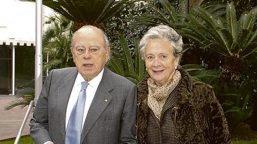 El expresidente Jordi Pujol y su mujer Marta Ferrusola.