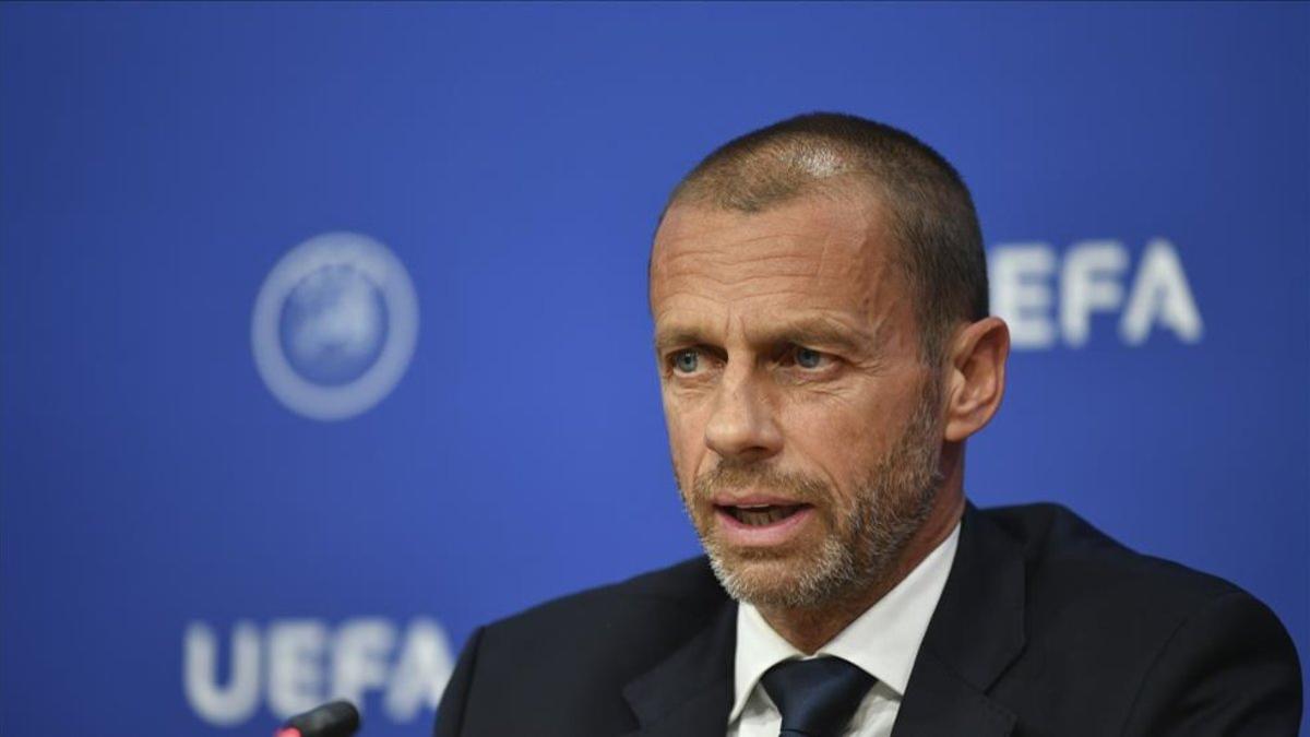 Aleksander Ceferin, presidente de la UEFA