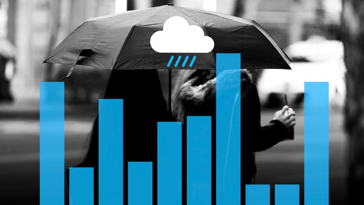 Precipitaciones en marzo.