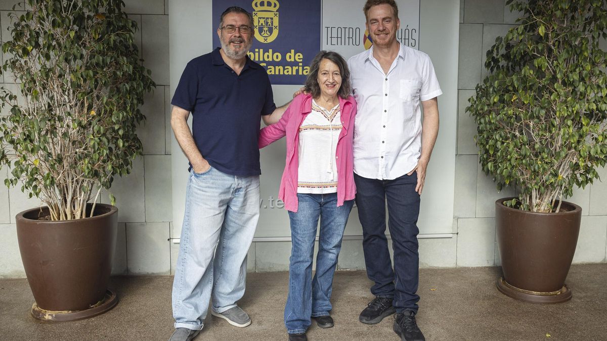 De izq., a dcha., Gonzalo Ubani, Malena Gutiérrez y Claudio Tolcachir.