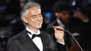 El tenor italiano Andrea Bocelli.