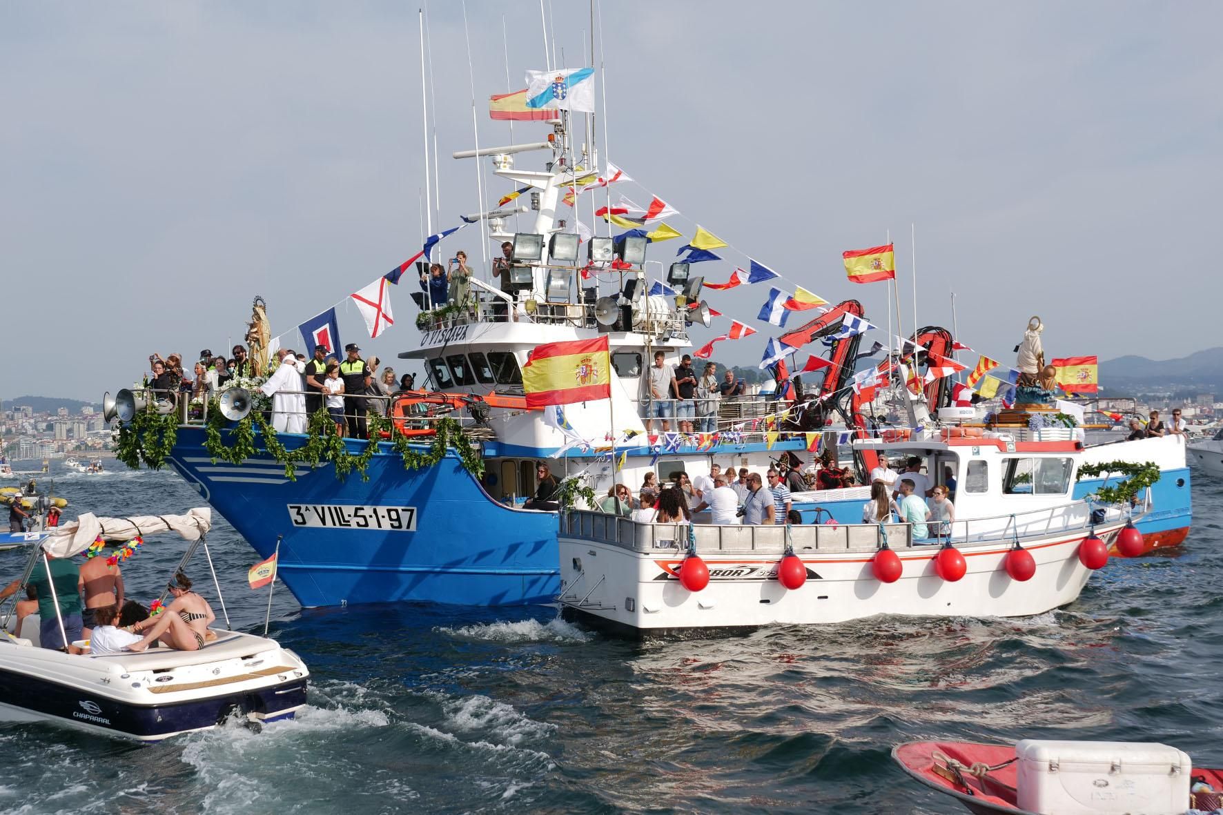 Las celebraciones de la Virgen de Carmen en Cangas