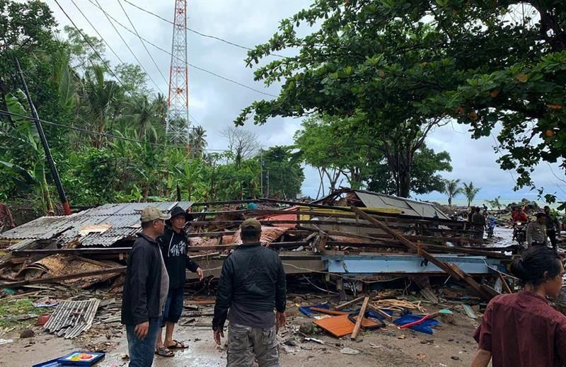 Imágenes de la catástrofe en Indonesia