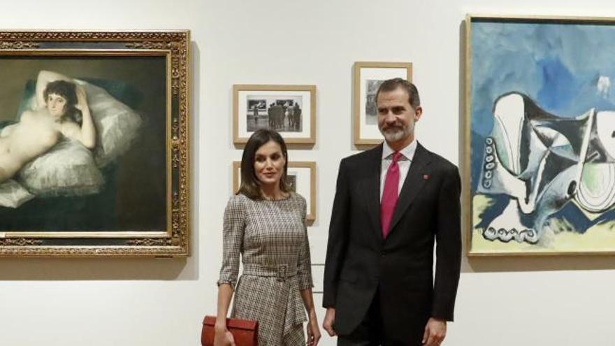 Los reyes inauguran la exposición &#039;Museo del Prado. Un Lugar de Memoria&#039;