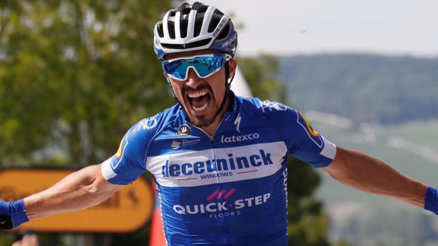 Alaphilippe, nuevo líder de la general.