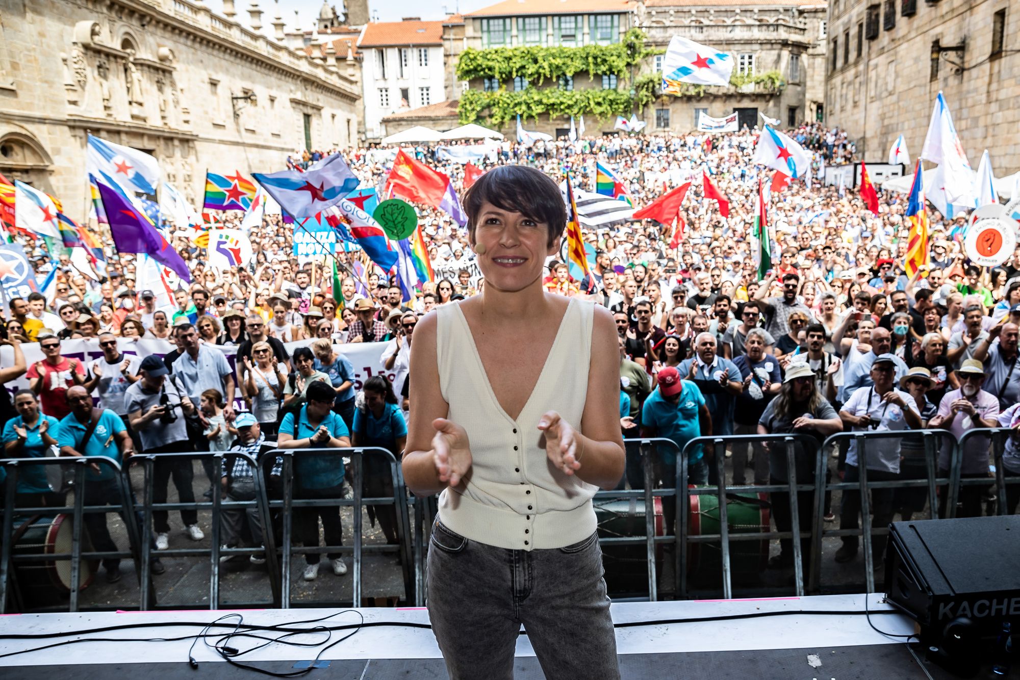 Manifestación do BNG polo Día Nacional de Galicia