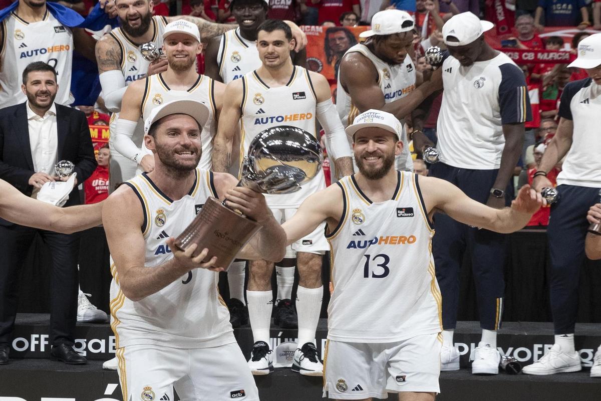 Rudy Fernández y Sergio Rodríguez se retiraron tras finalizar la pasada campaña.