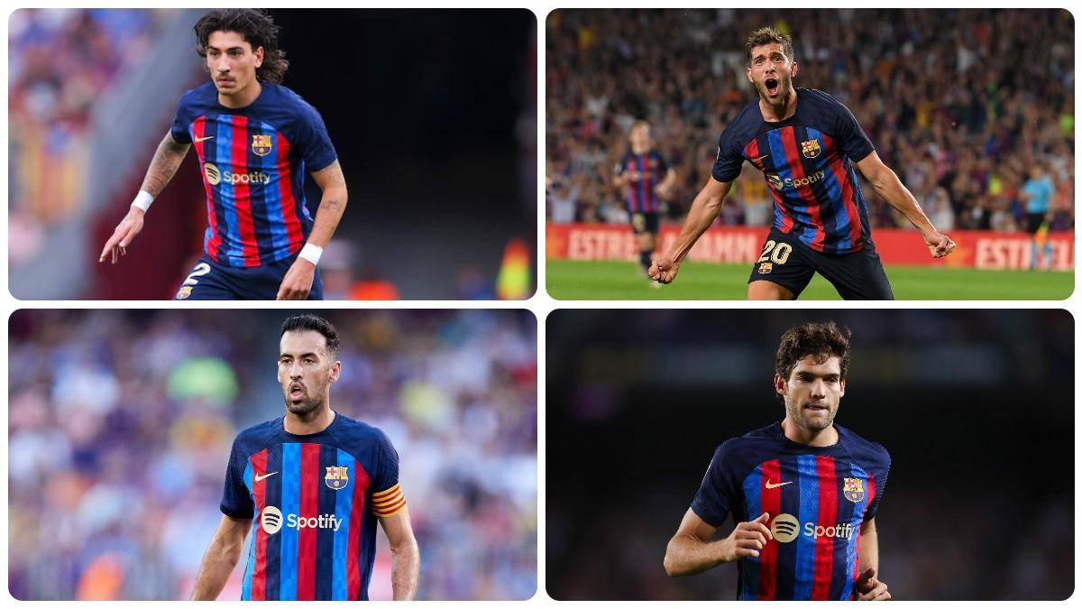 Bellerín, Sergi Roberto, Busquets, Marcos Alonso y Memphis acaban contrato en 2023