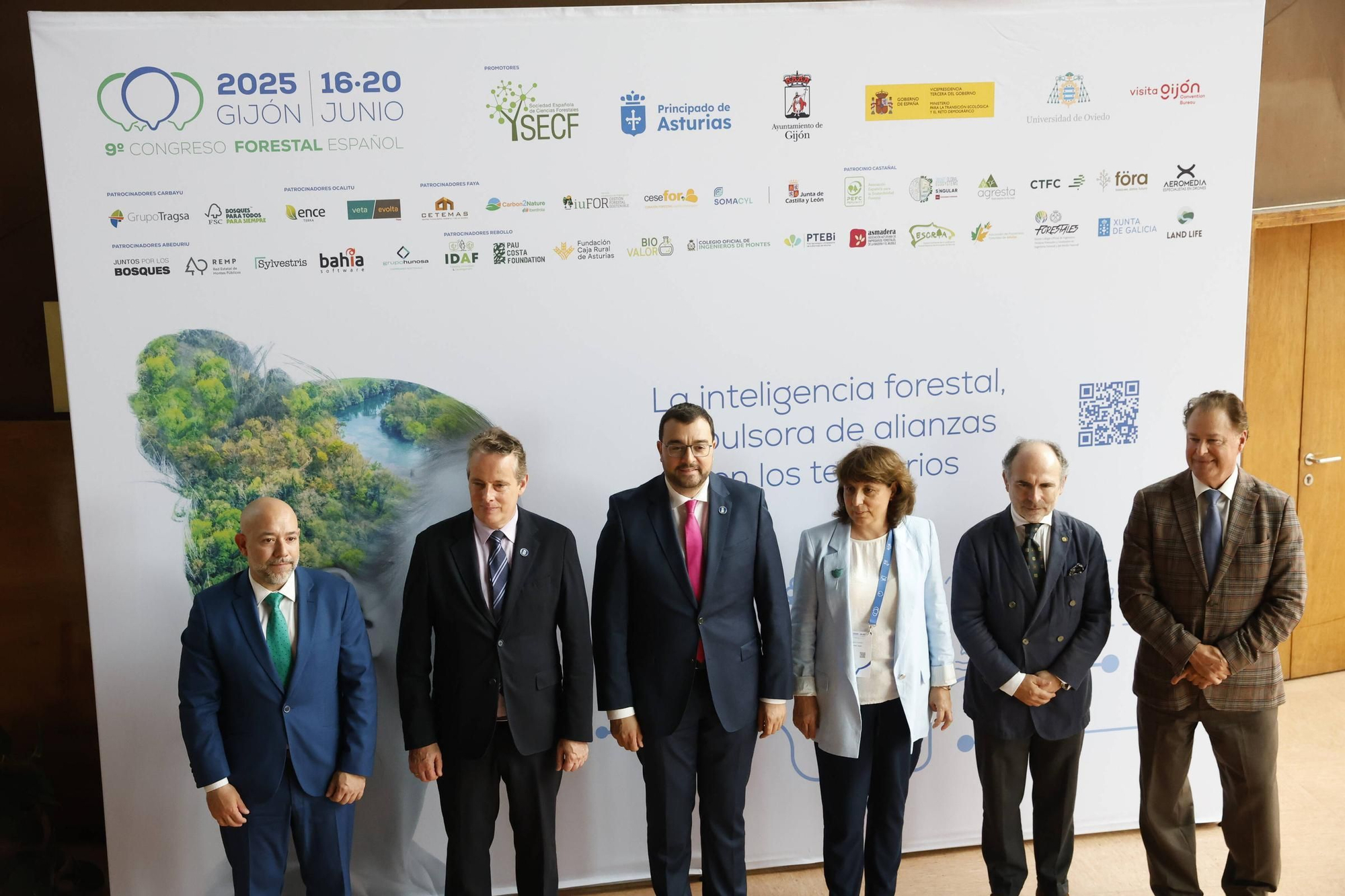 Así fue el inicio del Congreso Nacional Forestal celebrado en Gijón (en imágenes)