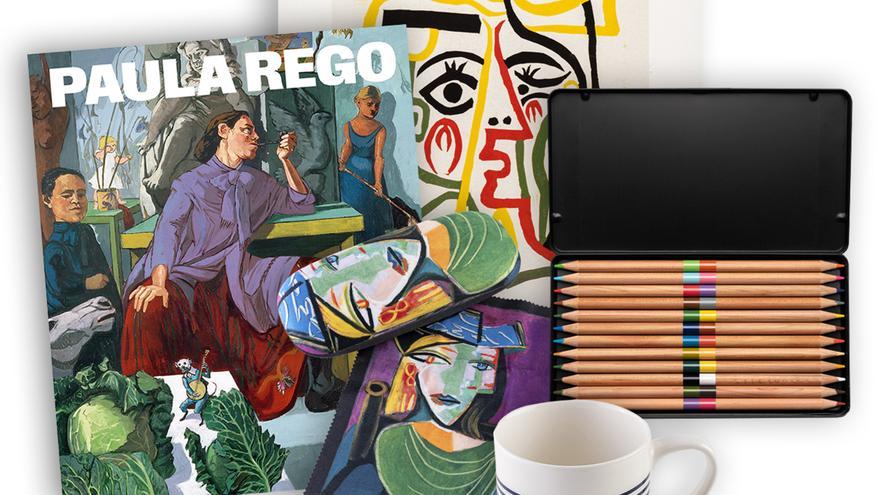 Productos que se pueden encontrar en la tienda online del Museo Picasso Málaga