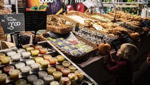 Ambiente en el Mercat de Mercats .