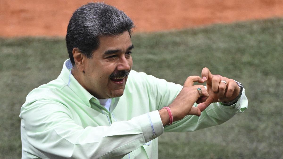 El presidente de Venezuela, Nicolás Maduro, el pasado 21 de abril.