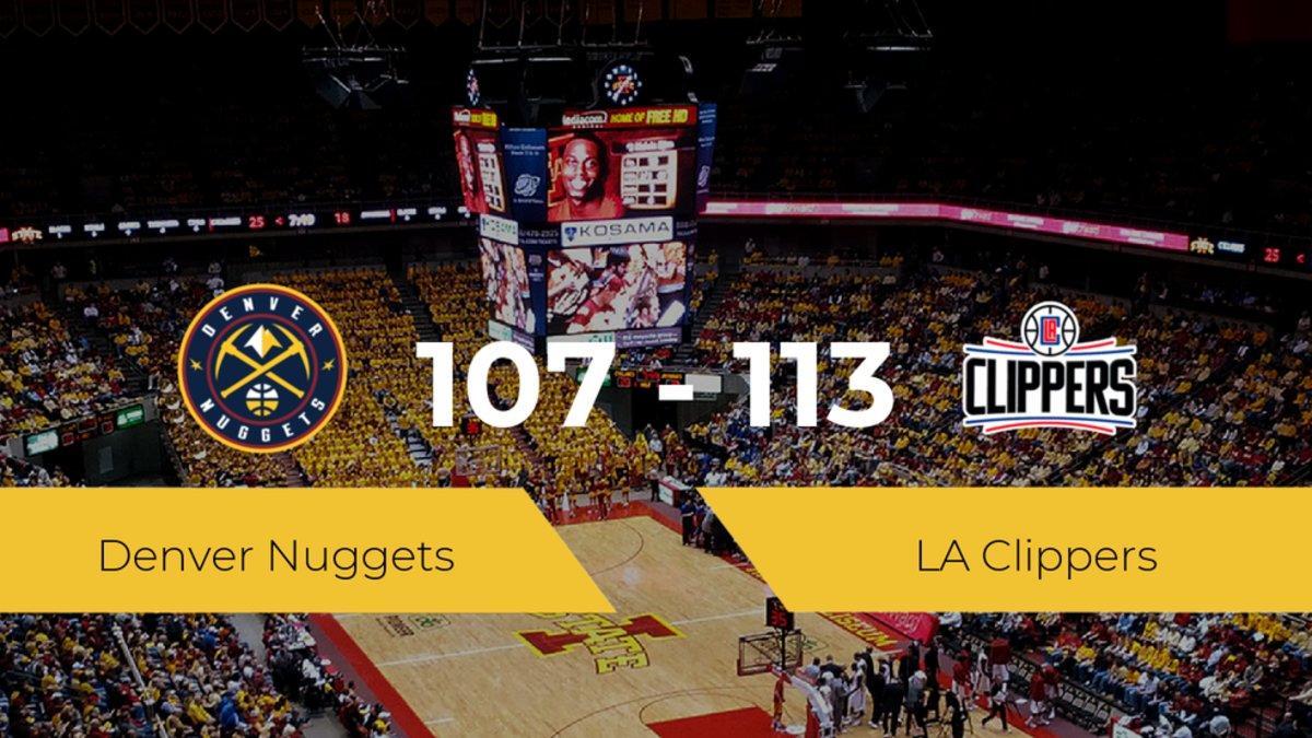 LA Clippers derrota a Denver Nuggets (107-113)