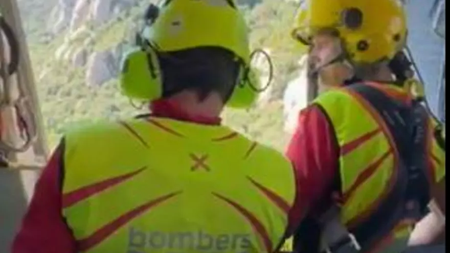 Mor un excursionista en precipitar-se per un barranc a Montserrat