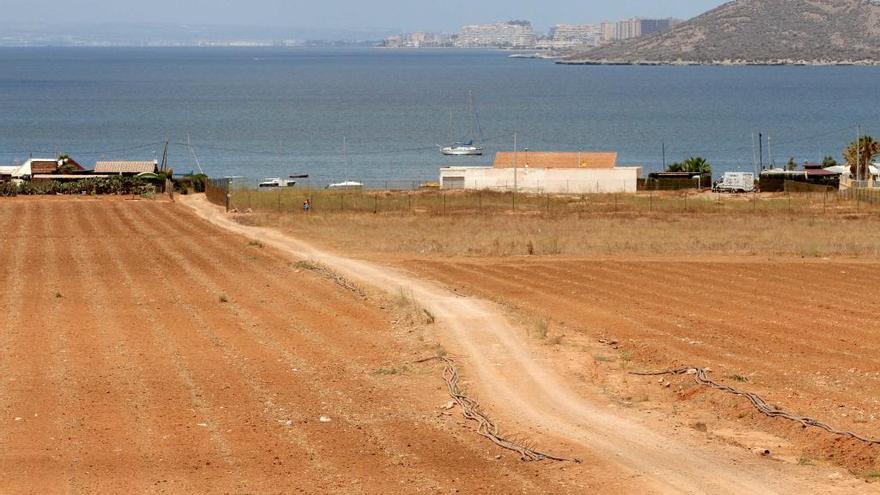 Gobierno y regantes preparan los setos que protegerán el Mar Menor