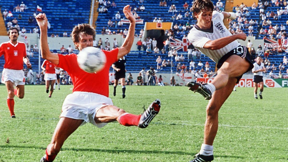 Lineker, autor de seis goles en México 86