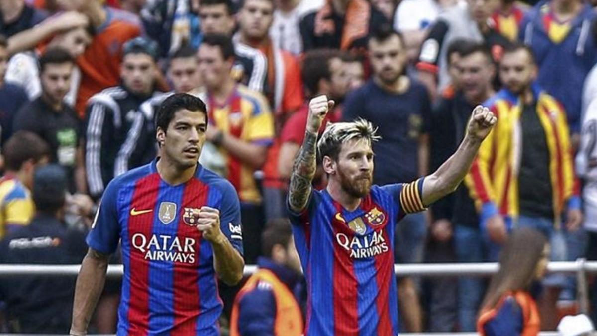 Messi fue gravemente insultado en Mestalla