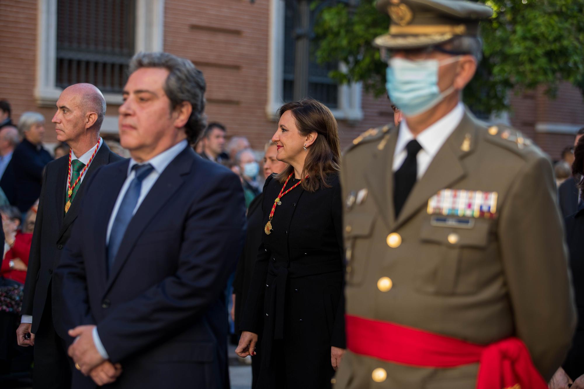 La procesión general de San Vicente recorre el centro de la ciudad