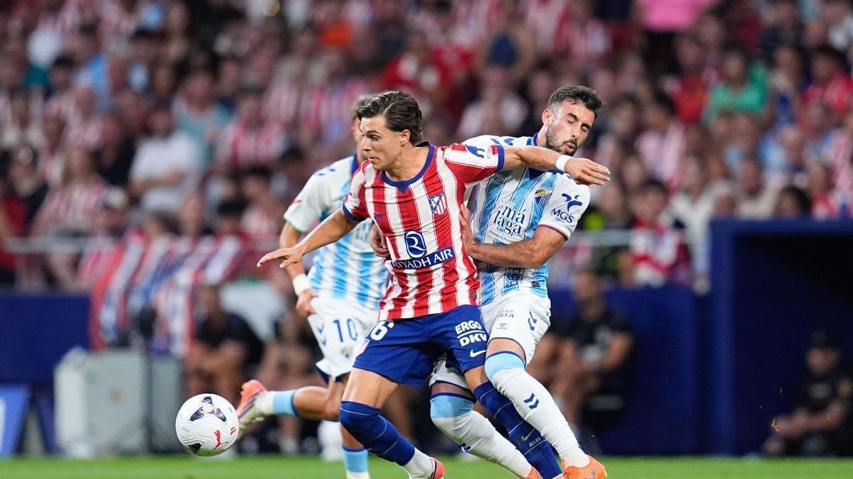 Atlético de Madrid - Málaga CF, en imágenes