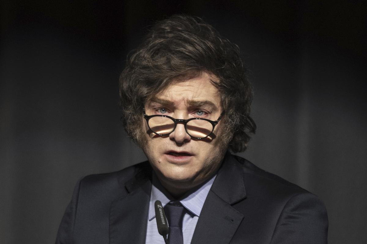 El presidente de Argentina, Javier Milei.