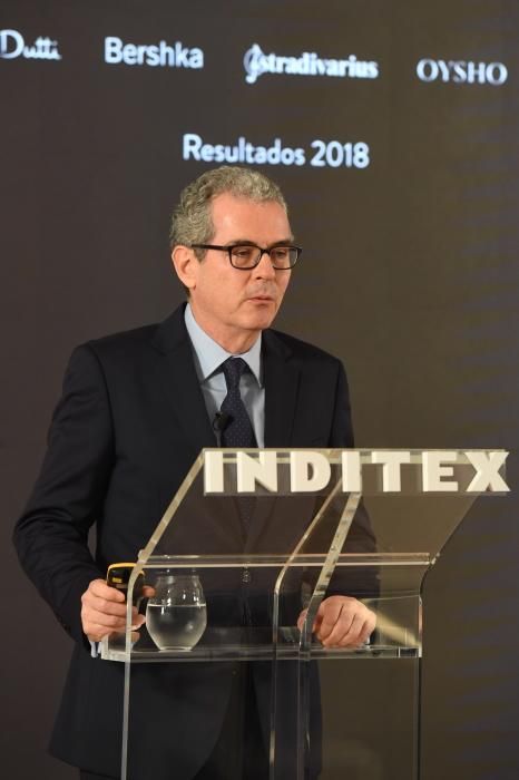 Pablo Isla presenta los Resultados Inditex 2018