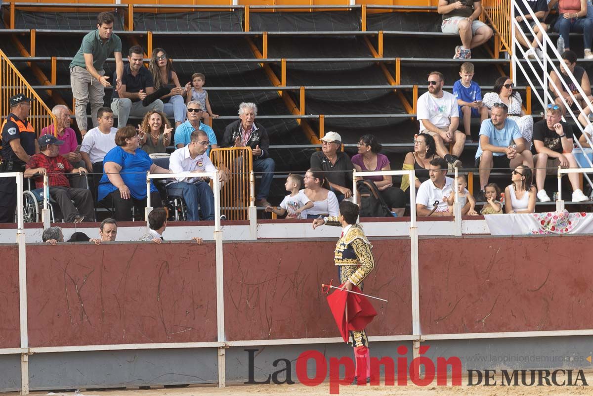 Primera novillada Feria Taurina del Arroz en Calasparra (Jorge Molina, Juan Herrero y Nek Romero)