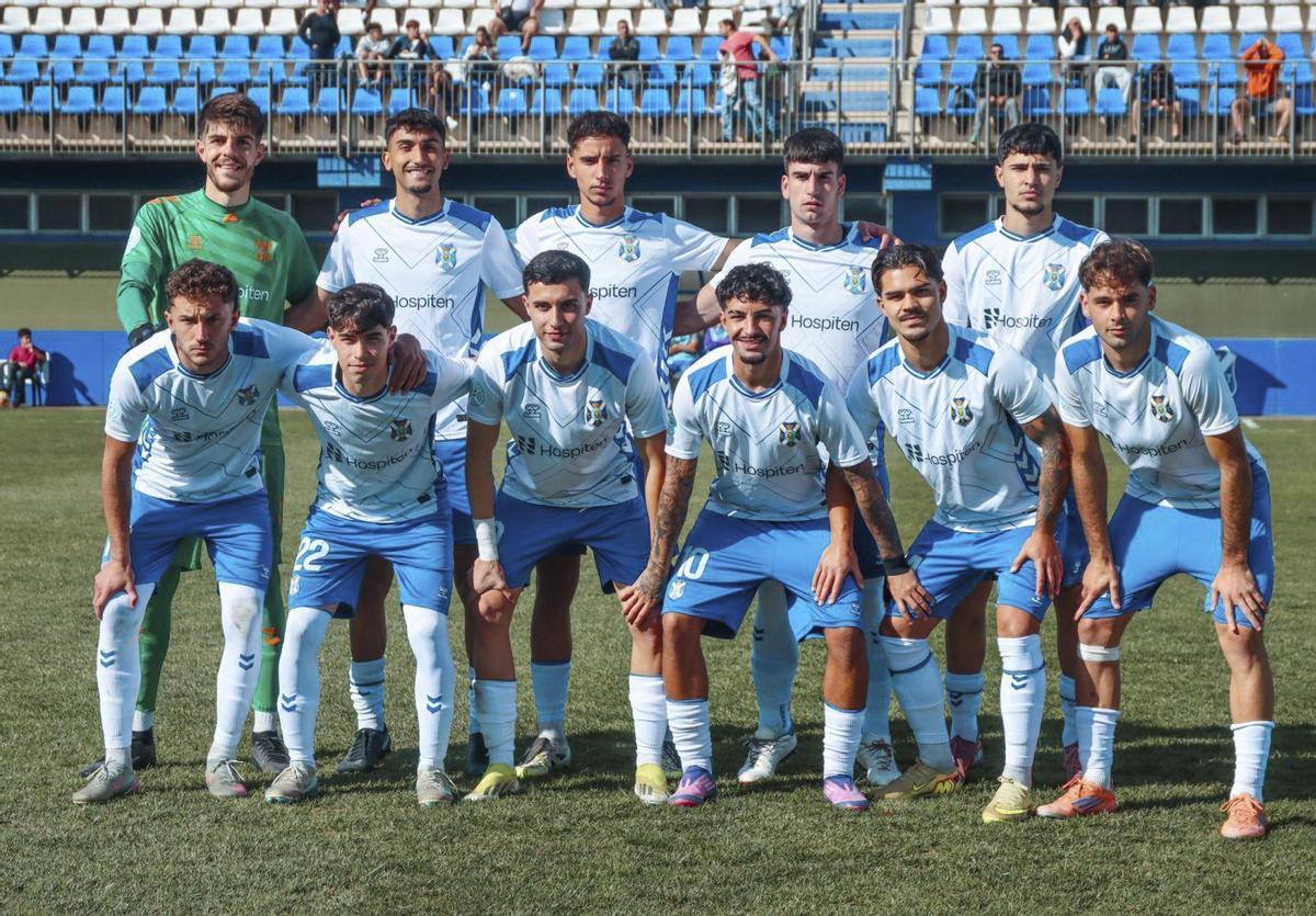 Al Tenerife B no le basta con tres goles para ganar