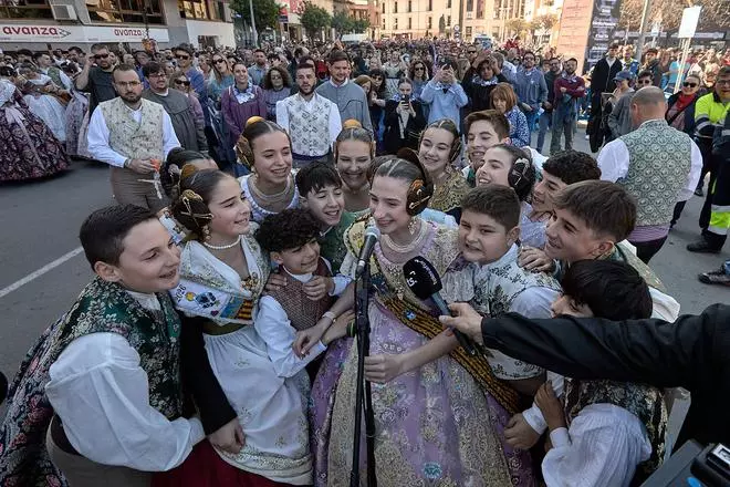 El síndic de Compromís, Joan Baldoví, y el conseller José Luis Díez, los invitados de hoy en la mascletà de las Fallas de Gandia