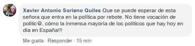Las reacciones en redes sociales al vídeo de Mari Carmen Sánchez, vicealcaldesa de Alicante