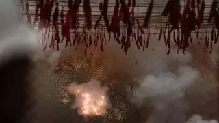 Suspendida la mascletà de este jueves en València tras las fuertes lluvias