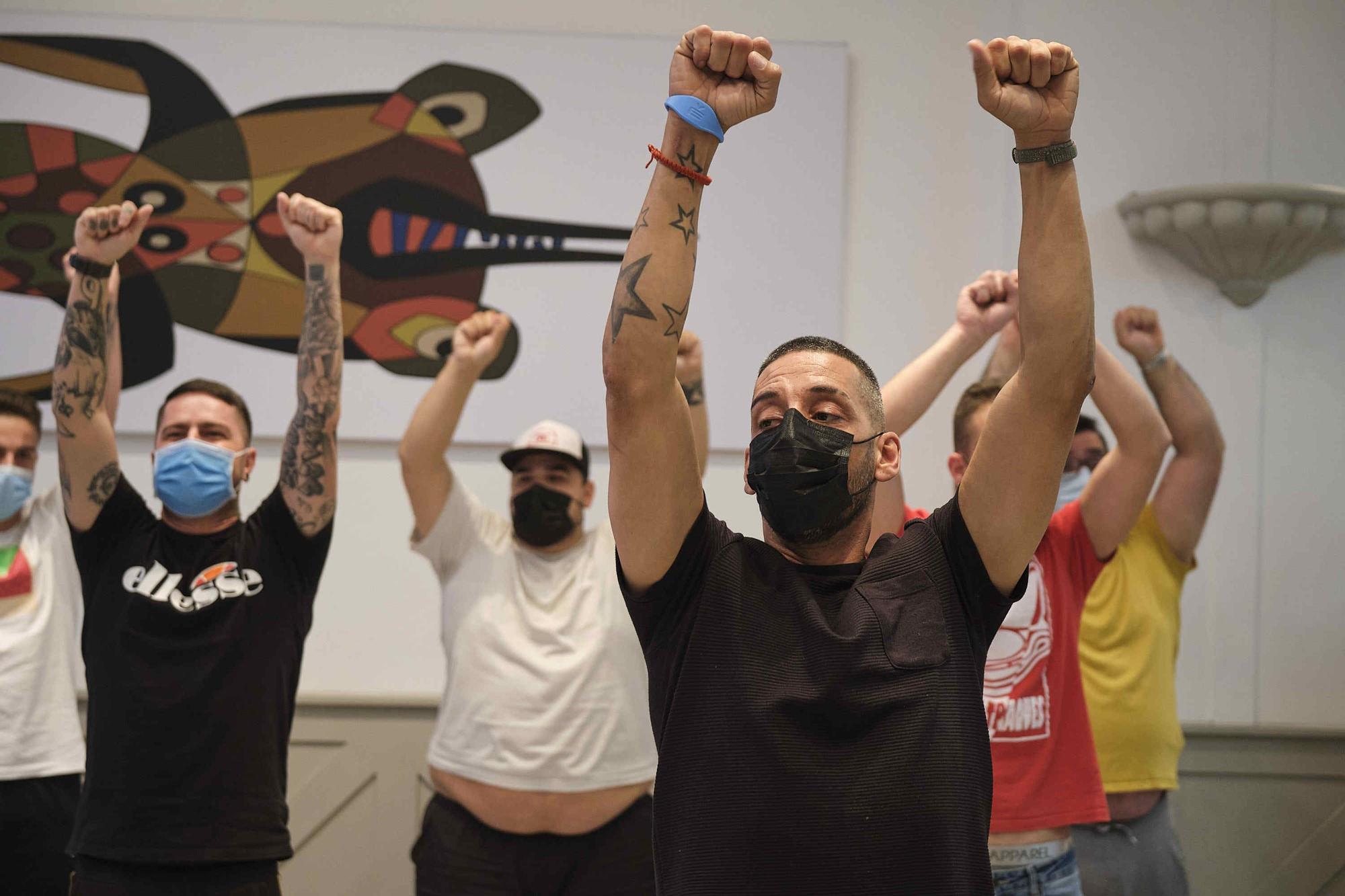 Triqui-Traques inaugura los ensayos en el espacio común del Parque Marítimo.