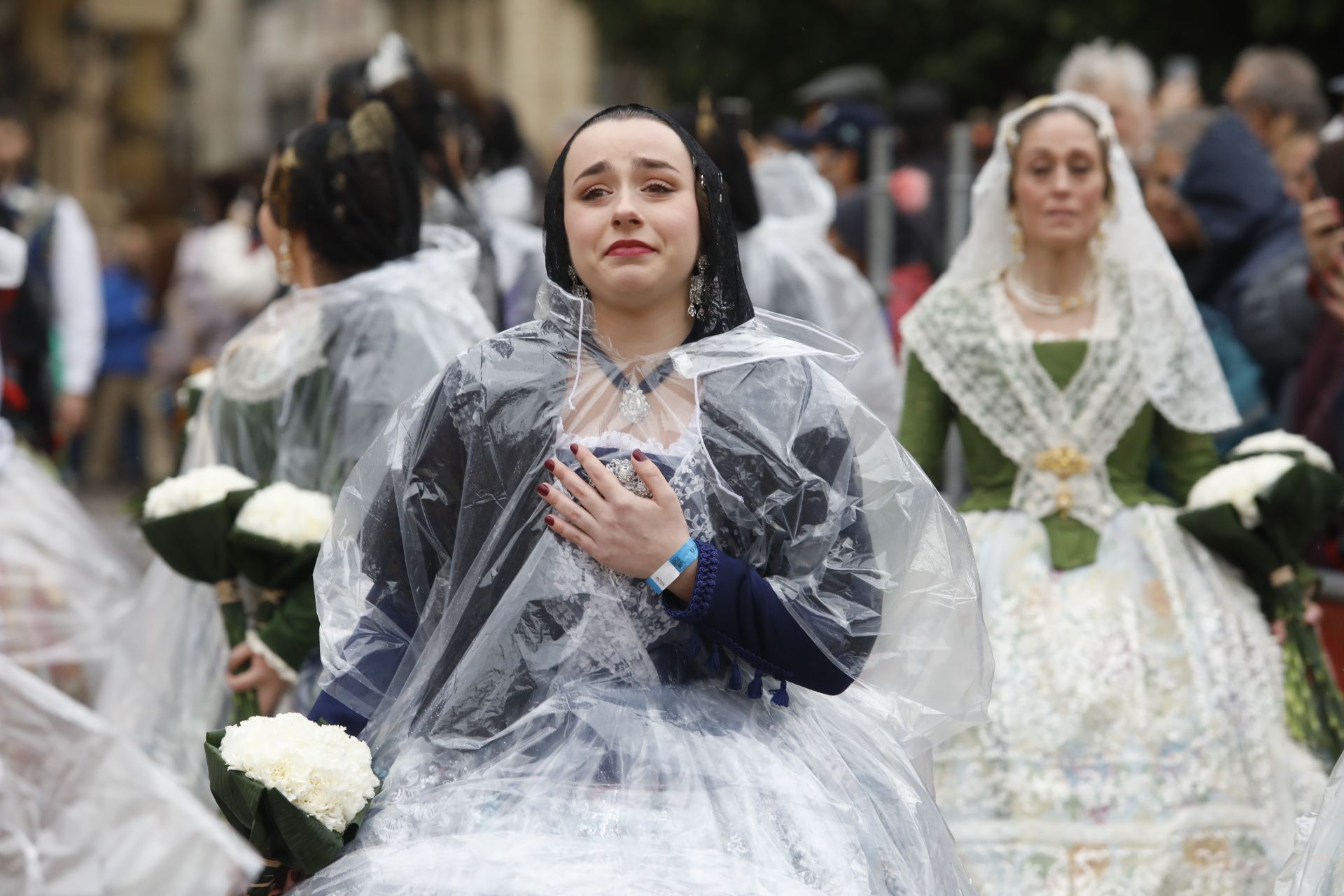 Fotos emotivas ofrenda Fallas