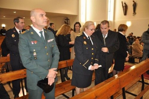 El cuerpo de Policía Local de Cieza rinde honor a su patrona