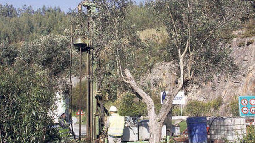 Obras del desdoblamiento del Corredor. //S.Á.