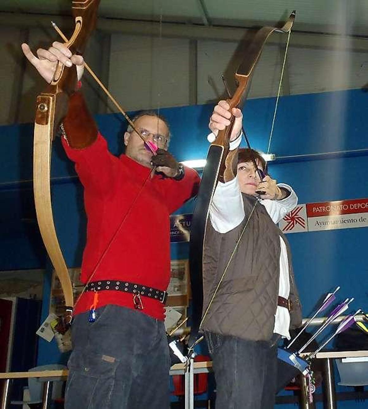 Miguel Ángel Ferrero y María José Mosquera.