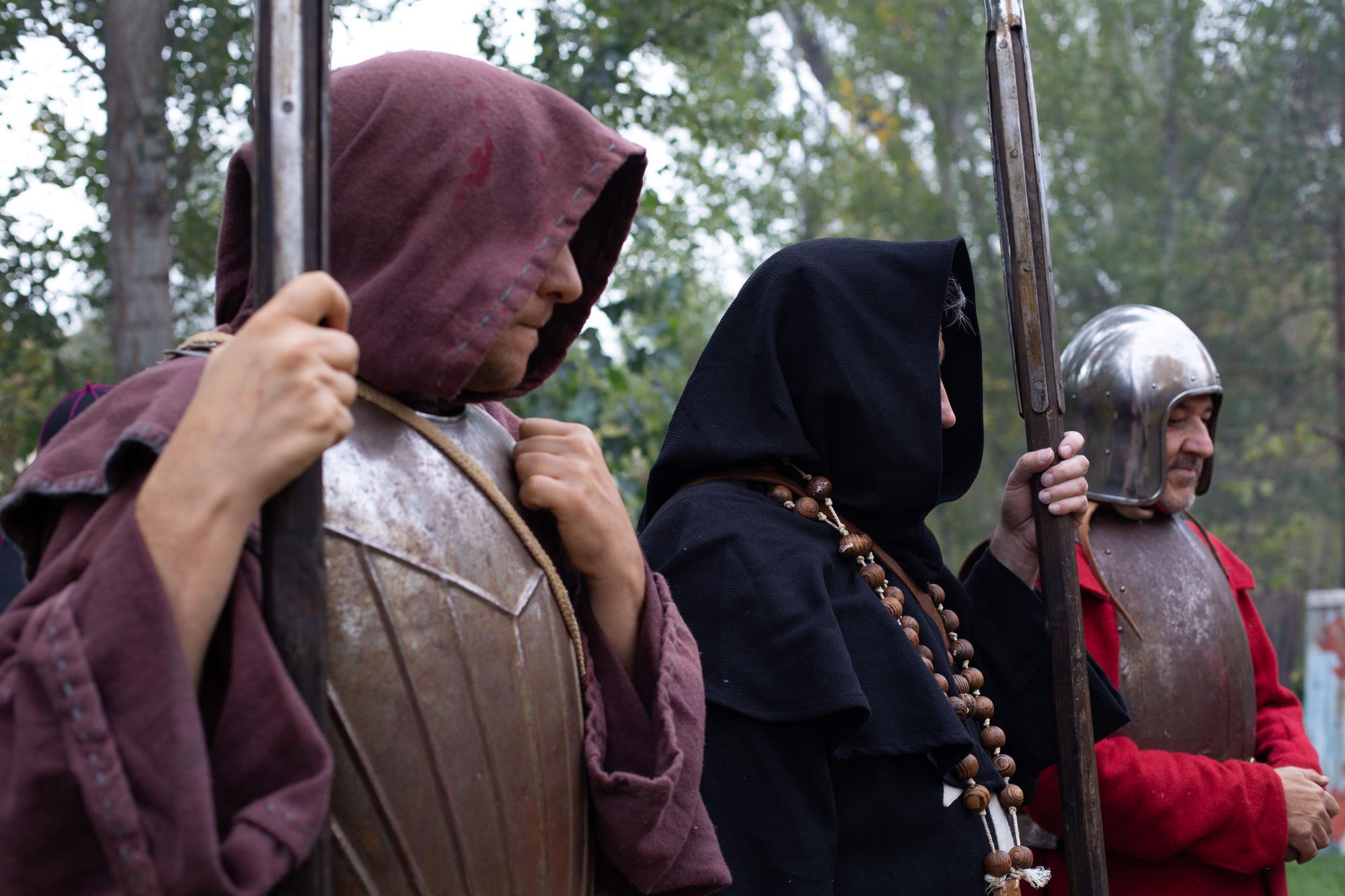 Recreación del Campamento Comunero en las Aceñas de Cabañales.