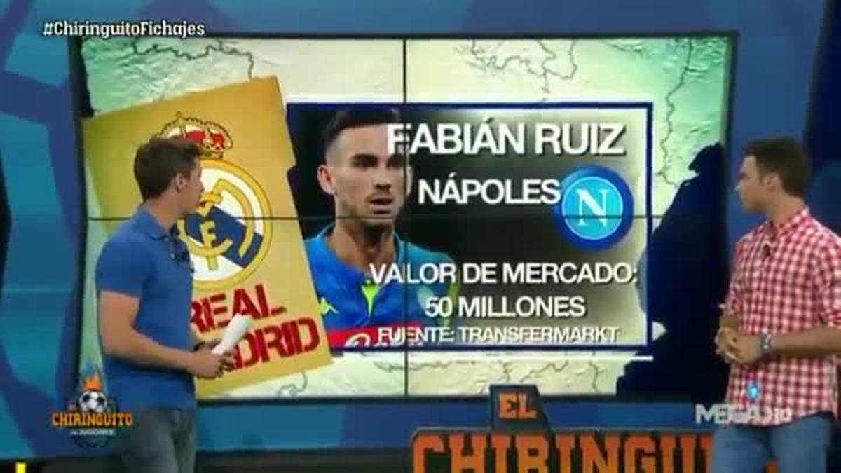 El Chiringuito destapa el interés del Real Madrid por Fabián